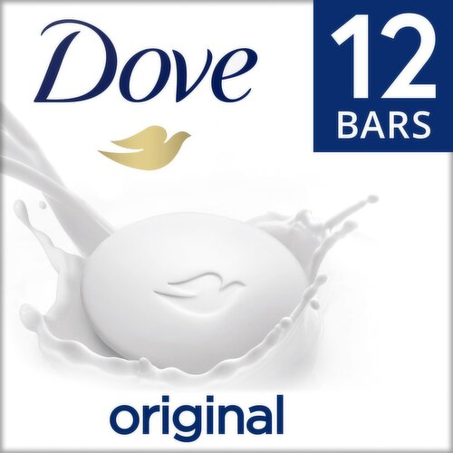 Dove Original Beauty Bar, 3.75 oz, 12 count