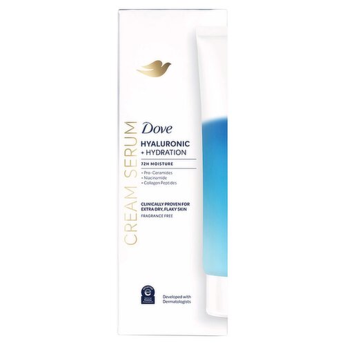 Dove Hyaluronic + Hydration Cream Serum, 8 fl oz