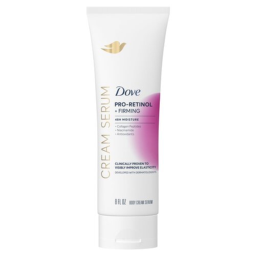 Dove Pro-Retinol + Firming Body Cream Serum, 8 fl oz
