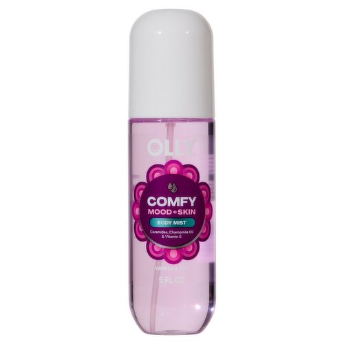 Olly Comfy Vanilla Fig Mood + Skin Body Mist, 5 fl oz