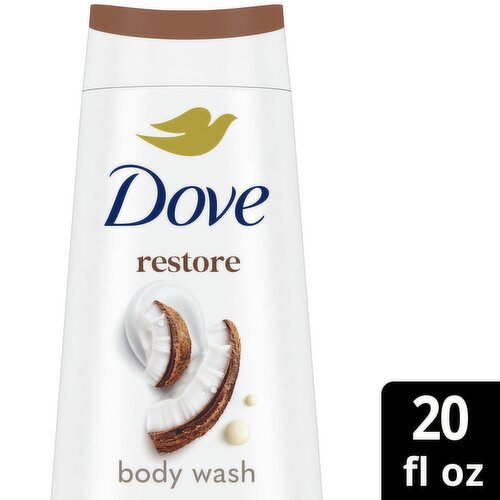 Dove Restore Coconut + Cocoa Butters Body Wash, 591 ml