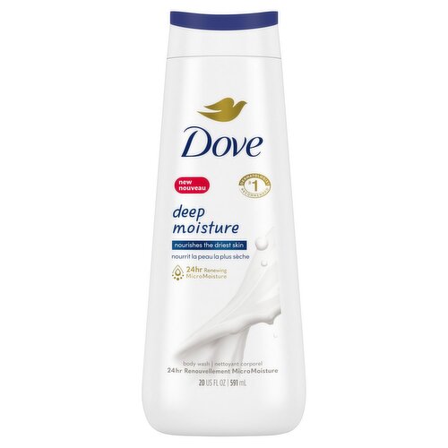 Dove Deep Moisture Body Wash, 20 fl oz