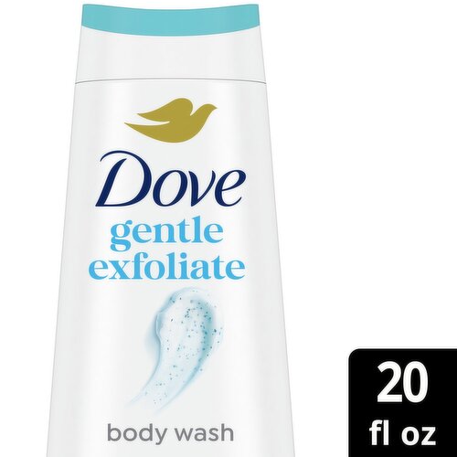 Dove Gentle Exfoliate Sea Minerals Body Wash, 20 fl oz