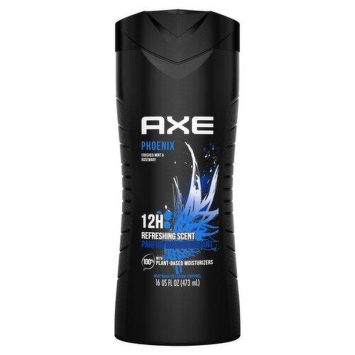 AXE Phoenix Crushed Mint & Rosemary Body Wash, 16 fl oz