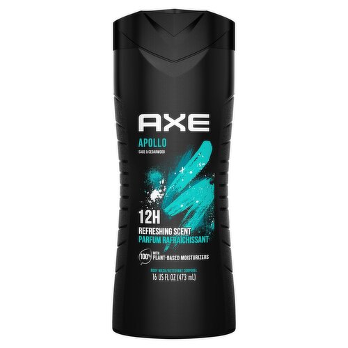 Axe Apollo Sage & Cedarwood Body Wash, 16 fl oz