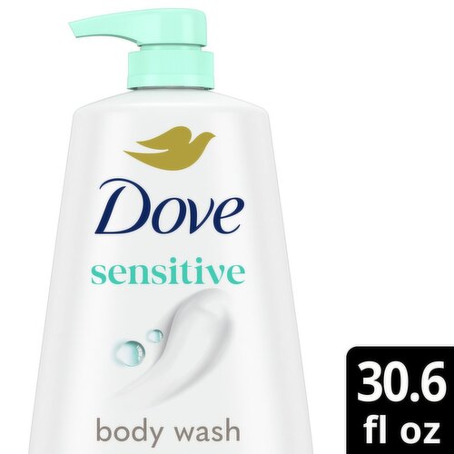 Dove Hypoallergenic Sensitive Body Wash, 30.6 fl oz