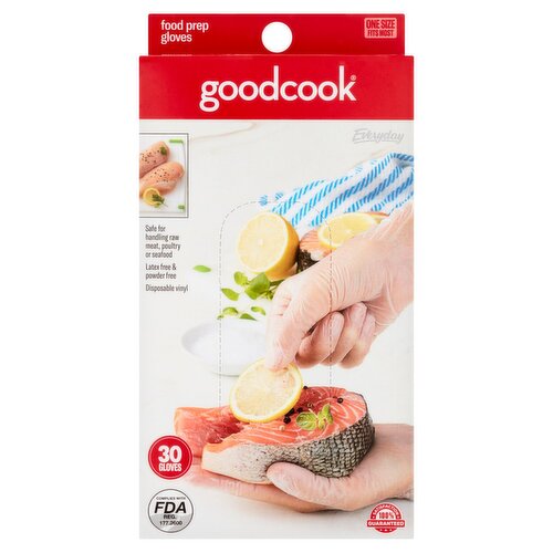 GoodCook Everyday Food Prep Gloves, 30 count