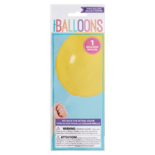 Unique Punch Balloon, 1 count