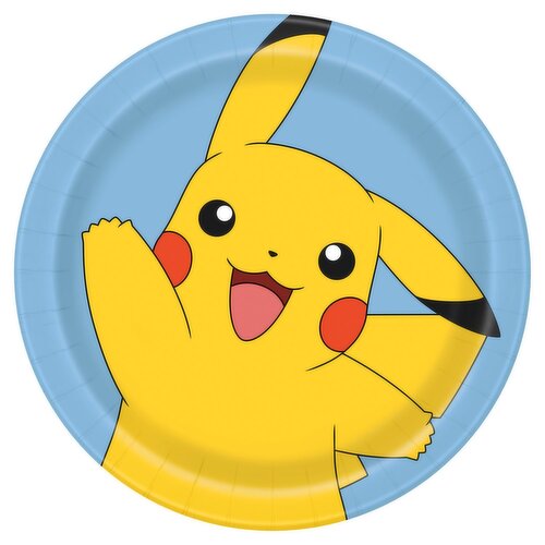 Unique Pokémon 8 5/8 in. Plates, 8 count