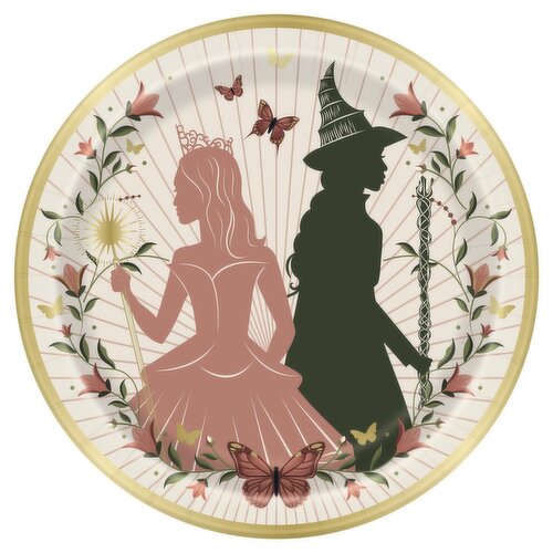 Unique Wicked 8 5/8 in Plates, 8 count