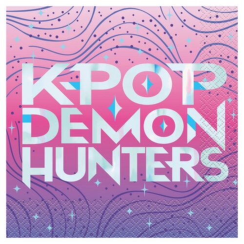 Unique KPop Demon Hunters Napkins, 2 ply, 16 count