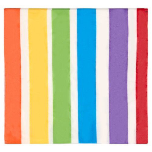 Unique Rainbow Birthday Napkins, 16 count