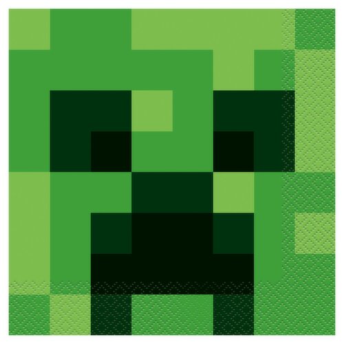 Unique Mojang Minecraft Napkins, 2 ply, 16 count