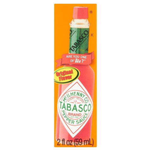 Tabasco Classic Pepper Sauce, 2 fl oz