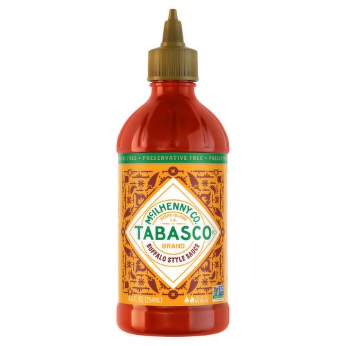 TABASCO® Buffalo Style Sauce, 8.6 fl oz Bottle