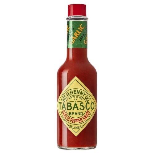 McIlhenny Co. Tabasco Cayenne Garlic Pepper Sauce, 5 fl oz