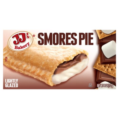 JJ's Bakery Lightly Glazed Smores Pie, 4 oz