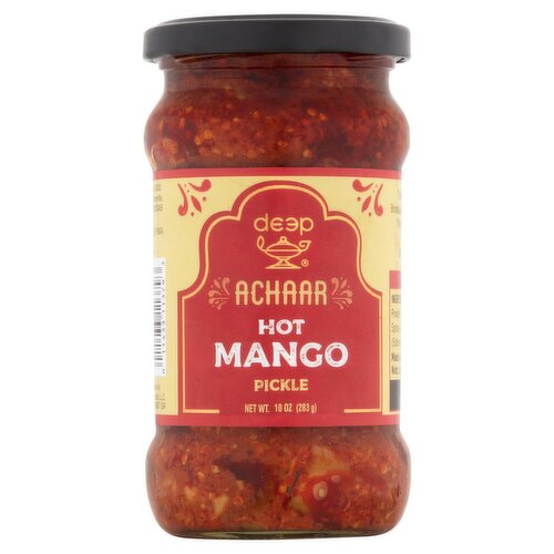Deep Achaar Hot Mango Pickle, 10 oz
