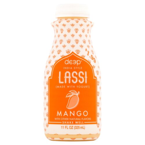 Deep India Style Mango Lassi, 11 fl oz