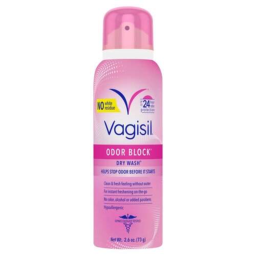 Vagisil Odor Block Dry Wash, 2.6 oz