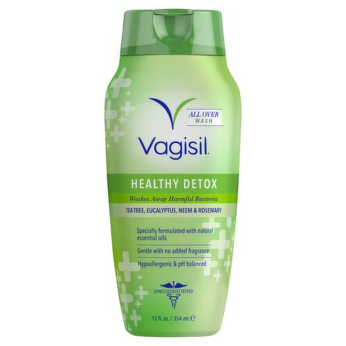 Vagisil Healthy Detox All Over Wash, 12 fl oz