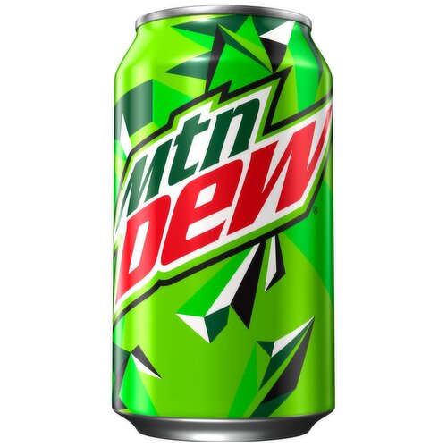 Mountain Dew Soda Citrus 12 Fl Oz