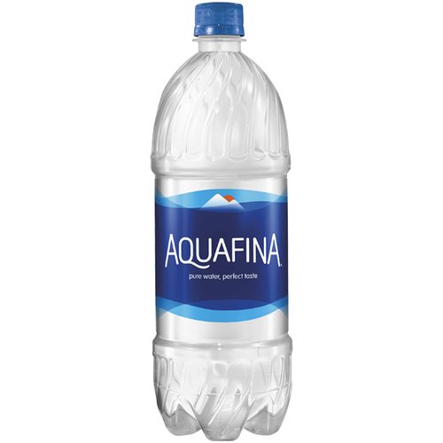 Aquafina Water - 1 Liter Single Bottle, 33.8 fl oz