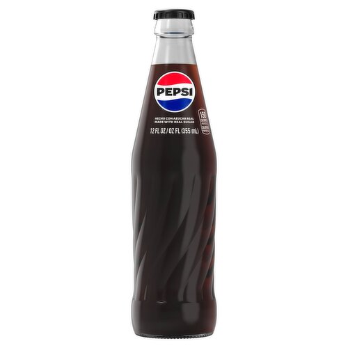 Pepsi Real Sugar Soda Cola 12 Fl Oz