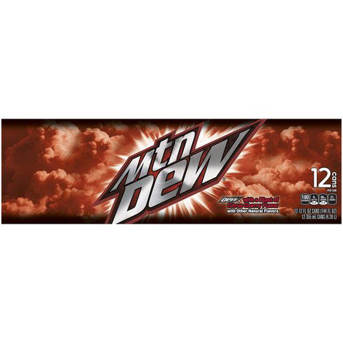 Mountain Dew With a Blast of Citrus Cherry - 12 Pack, 144 fl oz