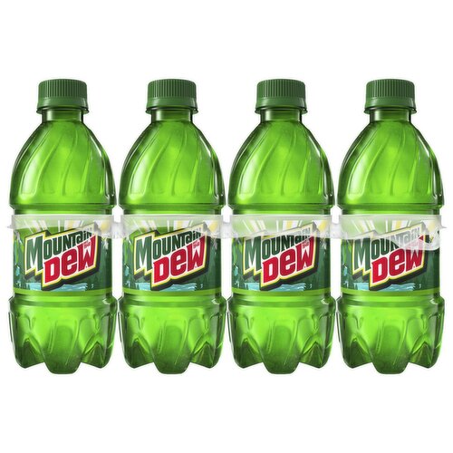 Mountain Dew Soda Citrus 12 Fl Oz, 8 Count