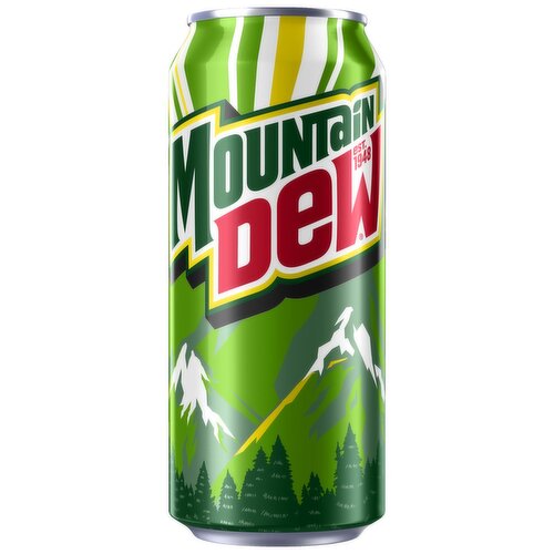 Mountain Dew Soda Citrus 16 Fl Oz