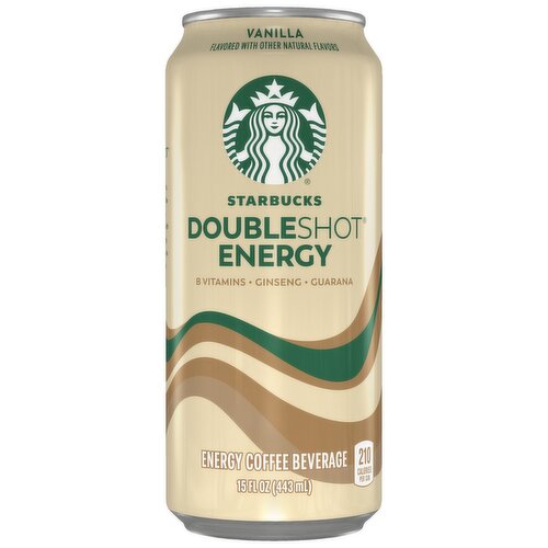 Starbucks Doubleshot Energy Coffee Beverage Vanilla 15 Fl Oz