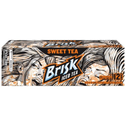 Brisk Iced Tea Sweet Tea 12 Fl Oz, 12 Count
