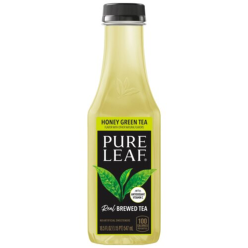 Pure Leaf Real Brewed Tea Honey Green Tea 18.5 Fl Oz