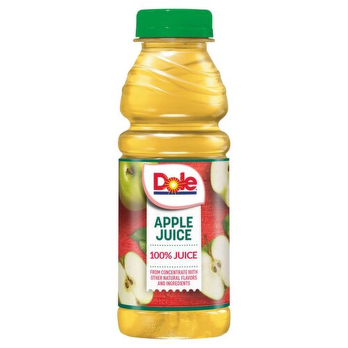 Dole 100% Apple Juice, 15.2 fl oz