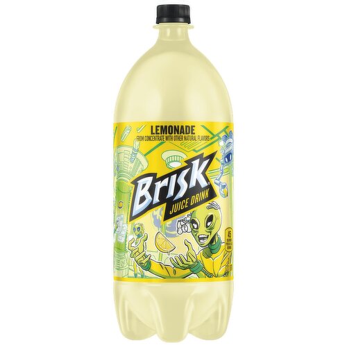 Brisk Juice Drink Lemonade 2 L