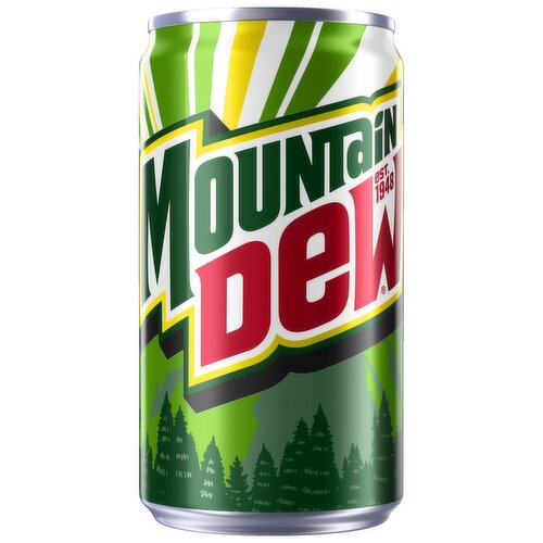 Mountain Dew Soda Citrus 7.5 Fl Oz