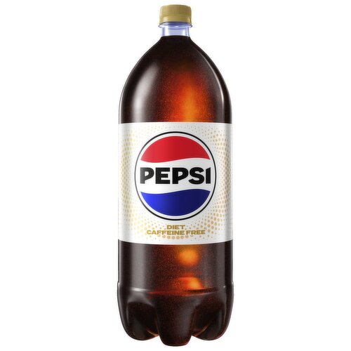 Pepsi Diet Caffeine Free Soda Cola 2 Liter