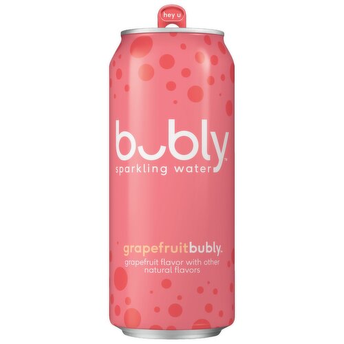 Bubly Sparkling Water Grapefruit 16 Fl Oz