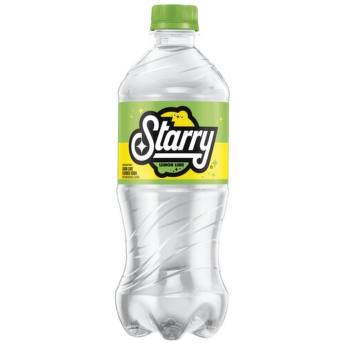 Starry Soda Lemon Lime 20 Fl Oz