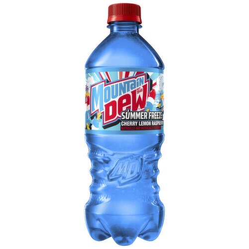Mountain Dew Soda Summer Freeze 20 Fl Oz