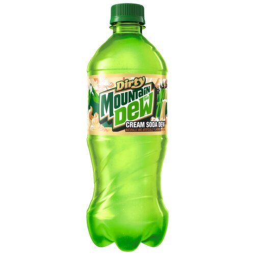 Mountain Dew Dirty Dew Cream Soda 20 Fl Oz