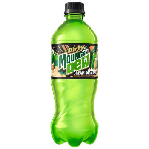 Mountain Dew Zero Sugar Dew Dirty Cream Soda 20 Fl Oz