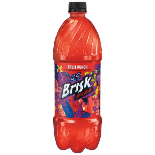 Brisk Juice Drink Fruit Punch 1 Liter