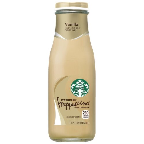 Starbucks Frappuccino Vanilla Chilled Coffee Drink, 13.7 fl oz