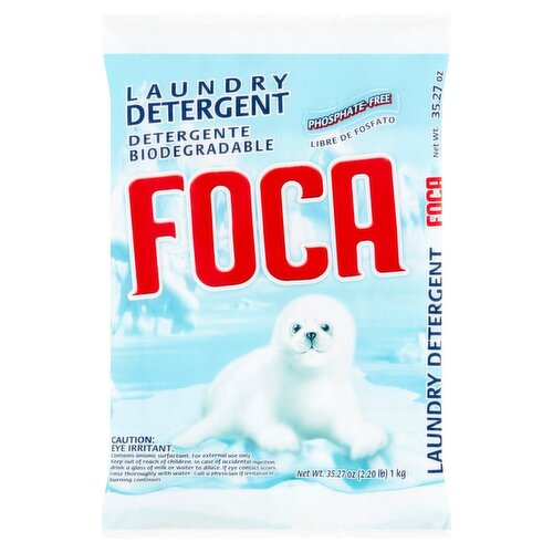 Foca Biodegradable Laundry Detergent, 35.27 oz