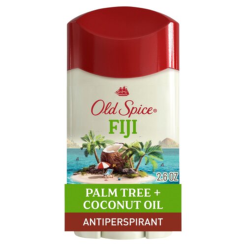 Old Spice Fiji Scent of Palm Tree + Coconut Antiperspirant & Deodorant, 2.6 oz