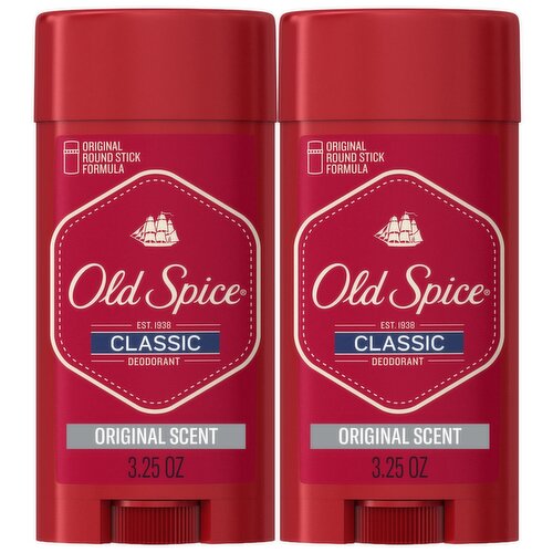 Old Spice Classic Original Deodorant 3.25 oz Twin