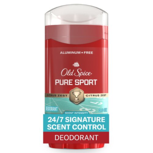 Old Spice Red Collection Deodorant for Men Pure Sport Scent Aluminum, 3.0oz