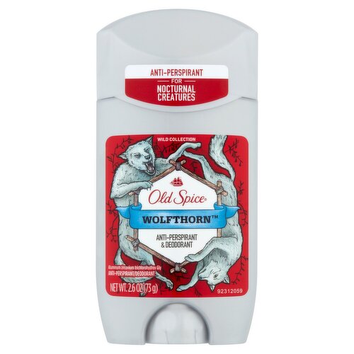 Old Spice Wolfthorn Anti-Perspirant & Deodorant, 2.6 oz